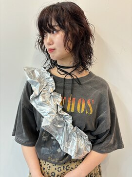 カシェル(cashel kishaba) ウルフ×パーマ