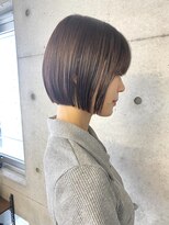 エンドット(en.)&nbsp;ラインがきれいなぱつっとボブ