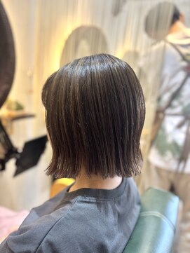 ルプス ヘアーアンドメイク(LUPUS HAIR&MAKE) 切りっぱなし×ハイライト