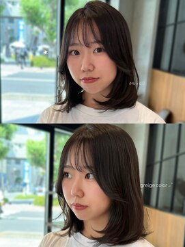 チャンネル(channel) グレージュカラー