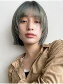 レイヤーボブミニボブ大人ボブ顔まわり