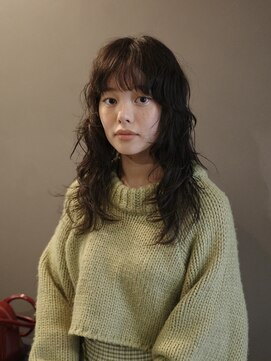 ネロ ヘアアンドライフストア 渋谷(NERO HAIR AND LIFESTORE) 【まどか】ロングレイヤーパーマ