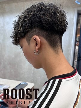 ルースト 渋谷店(ROOST) MEN’S HAIR/波巻ツイストスパイラル/フェザーパーマ/渋谷美容院