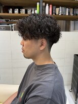 髪屋 紬 メンズ/メンズパーマ/メンズカット/波巻きパーマ