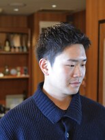 ダウバーバーショップ 表参道(DAU BARBER SHOP) 大人ショート フェード 理容室 バーバー シェービング