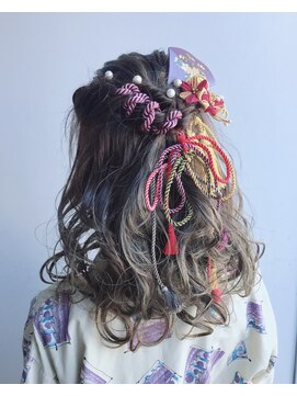 エシェル 平塚店(echelle) 卒業式ヘアセット