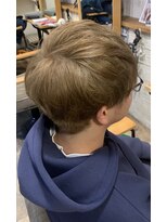 グリット(glit)&nbsp;メンズショート×ミルクティーベージュ