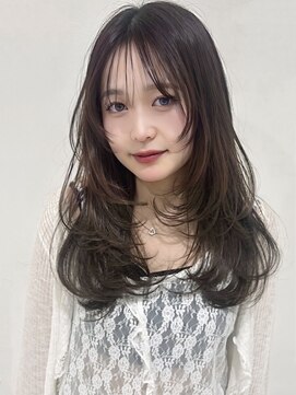エアー 青山(AIR) セミロングヘア*レイヤーカット*顏周り*髪質改善
