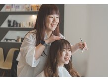 クライスビューティー(KREIS beauty)の雰囲気（お仕上げまでスタイリストが担当します）