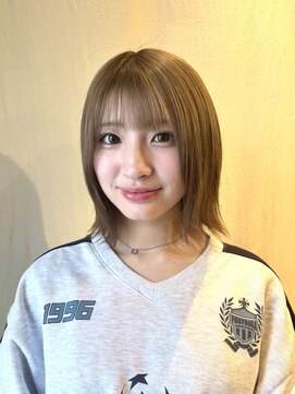 ココカラヘアー ニコ(cococara hair nico) ブリーチ/ハイトーン/トリートメント/ボブ/ミルクティー