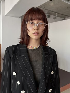 サンクス イース(SANKS . iisuu) レッドブラウン ミディアムレイヤー