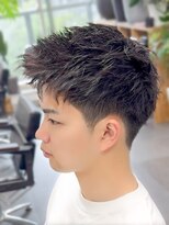 シープドッグ(SHEEP DOG)&nbsp;似合わせカット ソフトトツイスト　メンズパーマ　福岡パーマ