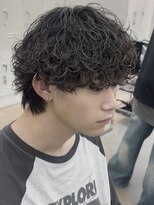 ノードオム 栄(NODE HOMME) シャドウパーマニュアンスパーマ波巻きスパイラルパーマ名古屋栄