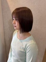 アンビ(ambi) タッセルbob×透明感ブラウン