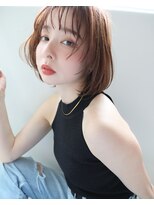 キングスベリー(Hair Relaxation King's Berry) フェイスレイヤー×ショートボブ7.24ナチュラルショート