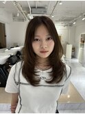 韓国風レイヤーカット