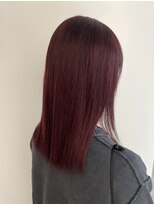 VETRO HAIR SALON 【ベトロ　ヘアサロン】【10月中旬 NEW OPEN（予定）】&nbsp;ブリーチなしダブルカラー×カシスピンク