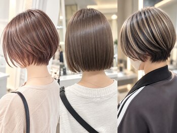 ネオリーブカフ 鶴ヶ峰店(Neolive caff)の写真/ショートこそ違いがわかる、圧倒的な技術力を体感♪クセも骨格も解決【カット+AujuaTR￥8000】【鶴ヶ峰】