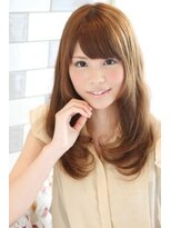 ブリッジ バイ ネオリーブ 綱島店(bridge by neolive)&nbsp;「透明感パーマ」×「モカオレンジ」