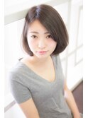 内巻きボブ