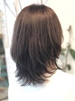 サロンドベル(Salon de Belle) セミロング×アッシュ×大人カワイイ[Salon de Belle豊中]