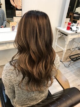 ワイツー(Y 2) モーブブラウンバレイヤージュ