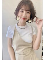 レイラバイアフロート 吉祥寺(Lila by afloat)&nbsp;アッシュブラウン、レイヤーボブ【アフロート小笠原】