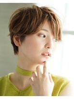 ウタ&nbsp;【uta 】ハイライトオレンジ×夏ショート