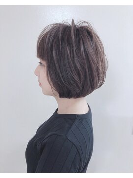 アナザヘアー なんば 高島屋前店(ANAZA hair) ボブマッシュ♪大人可愛い20代30代40代前下がりショートボブ