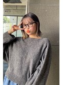 【Un ami】《増永剛大》  大人気、おすすめインナーカラーボブ