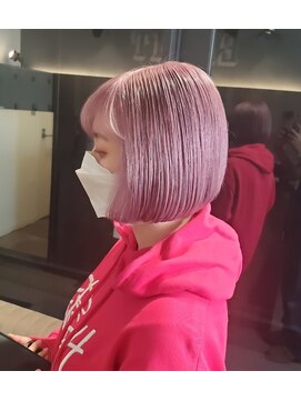 エイト 池袋店(EIGHT ikebukuro) ピンクアッシュ☆