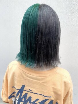 マジコ 下北沢本店(Magico) ダブルカラーグレージュカラーケアブリーチハイトーンカラー