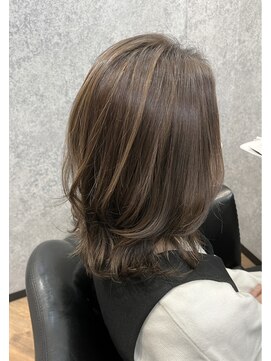 シャメル(Chamel) トップボリューム○外ハネレイヤースタイル◇ハイライト