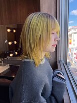 ヒョンミョン ライズバイレボ 柏西口店(hyon myon/RISEbyREVO)&nbsp;大人ガーリー/モード/プリカール/S字ウェーブ[柏駅/韓国]