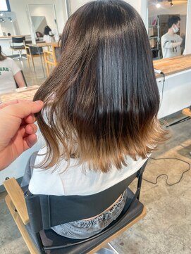 ザ オーダー(THE ORDER) グラデーションカラー/裾カラー/ケアブリーチ/デザインカラー