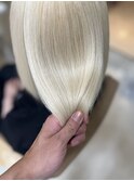 ハイトーン艶髪/ハイトーンブロンド