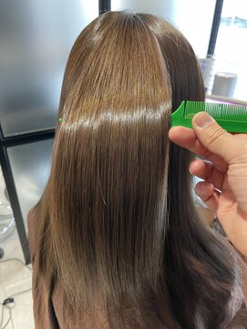ヘアアンドメイク アース 入間店(HAIR&MAKE EARTH) 髪質改善／プレミアムストレート