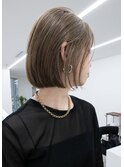 赤み消しカラー/sheer beige×bob