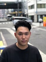 ルドローブラントオオサカ(LUDLOW BLUNT Osaka)&nbsp;【LUDLOW BLUNT】ツーブロ 黒髪パーマ