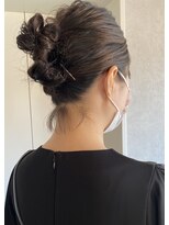 シアン 京都 烏丸店(CYAN)&nbsp;#20代#30代#ヘアセット#お団子#お呼ばれセット#大人かわいい