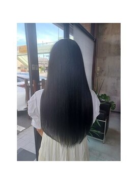 アスール ヘアデザイン(ASUL Hair Design) ダークブルーカラー