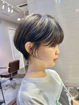 ナンバー 六本松(Number) 大人可愛い20代30代40代丸みショートボブ/マッシュショート/韓国