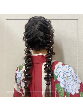 バサラ 渋谷店(VASARA) ツイン編みおろし/着物