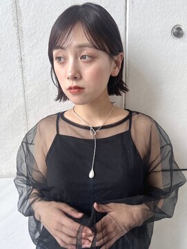 トリコ 柏(tricot) 大人可愛い/外ハネボブ/ショートボブ/切りっぱなしボブ/20代30代