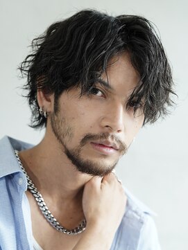 フィフス 神南(fifth) ツイストスパイラルパーマツイストパーマセンターパートウルフ