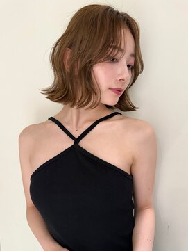 リル バイ ジルブラン(Lil by JIL BLAN) 【レイヤーカットデザインカラーウェットヘア】大山