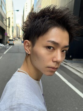 ロニカ 銀座(LOuNICA) アップバングショートスタイル