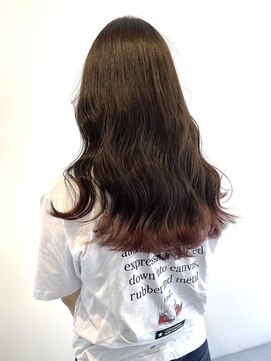 コキュウ(co-kyu) 裾カラー デザインカラー