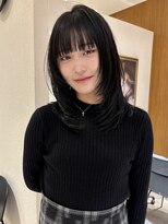 ヤイエ 青山店(yiye)&nbsp;ウルフレイヤーカットローレイヤーボブロブ髪質改善小顔大人ボブ