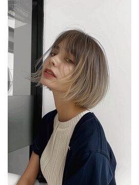 ラナ 新宿(lana) ボブ/ミニボブ/ボブレイヤー/顔まわり/【lana hair 新宿】